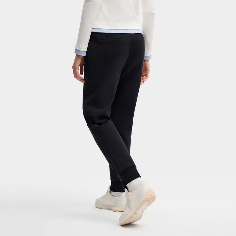 Fila Heritage Simple Classic Versatile Elastic Structured Knit Jogger Pants Women Bottoms Legendary-Blue F11W548606FNV