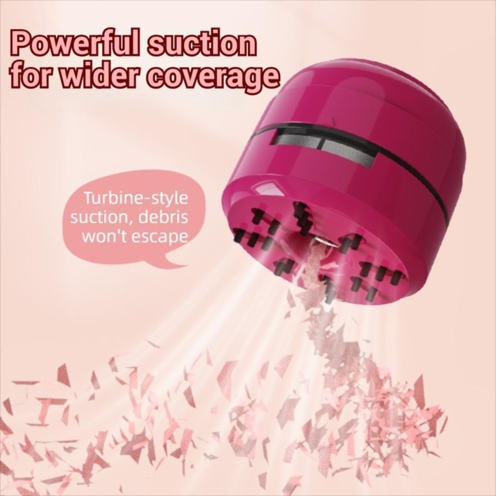 Dust Collector PC Vacuum Cleaner Compact Eraser Vacuum Desktop Vacuum Mini Desk Cleaner  Offices