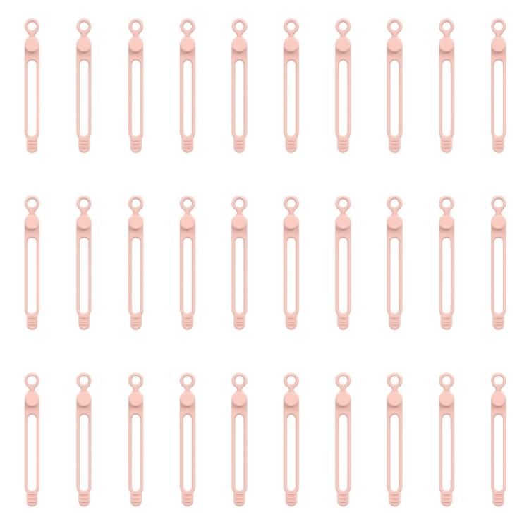 Quick Release Silicone Cable Straps Elastics Cord Organizers For Electronics Tangles Prevention