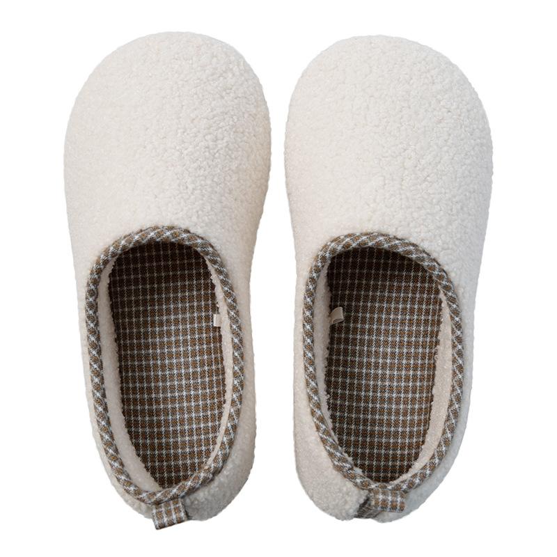 

Indoor Shoes: Waterproof, Anti-slip, Silent Bag and Thickened Cotton Slippers 36-37