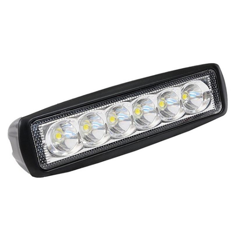 18W 6Inch Led Work Light Bar Flood Lamp Offroad Driving Fog 4Wd Ute Suv Truck