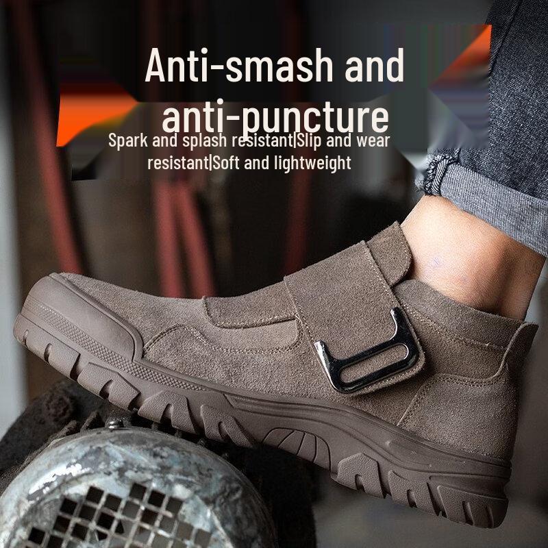 

Bozong 630 Men s Mid-Top Safety Work Shoes 45