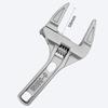 Adjustable Wrench Large Opening Bathroom Spanner Wrenches Wide Jaw 16-68mm Aluminum Alloy Spanner Wrenches Shank Plumb