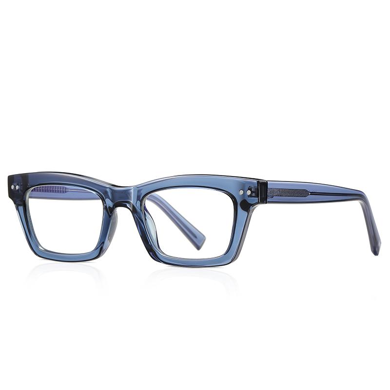 Thick Frame Square Myopia Glasses With Degree Women Men Anti Blue Rays Student Prescription Spectacles 0 -0.5 -0.75 To -6.0