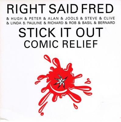 7-Zoll Schallplatte RIGHT SAID FRED - Stick It Out COMIC1 Tug Records 1993 UK Dance & Electronica Gebraucht