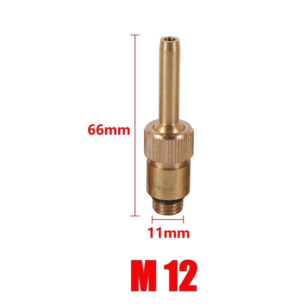 Waterline Fountain Nozzles Adjustable Brass Water Curtain Fountain Nozzle M10 M12 M13 M14 Male Thread Pond Pool Landscape Supply