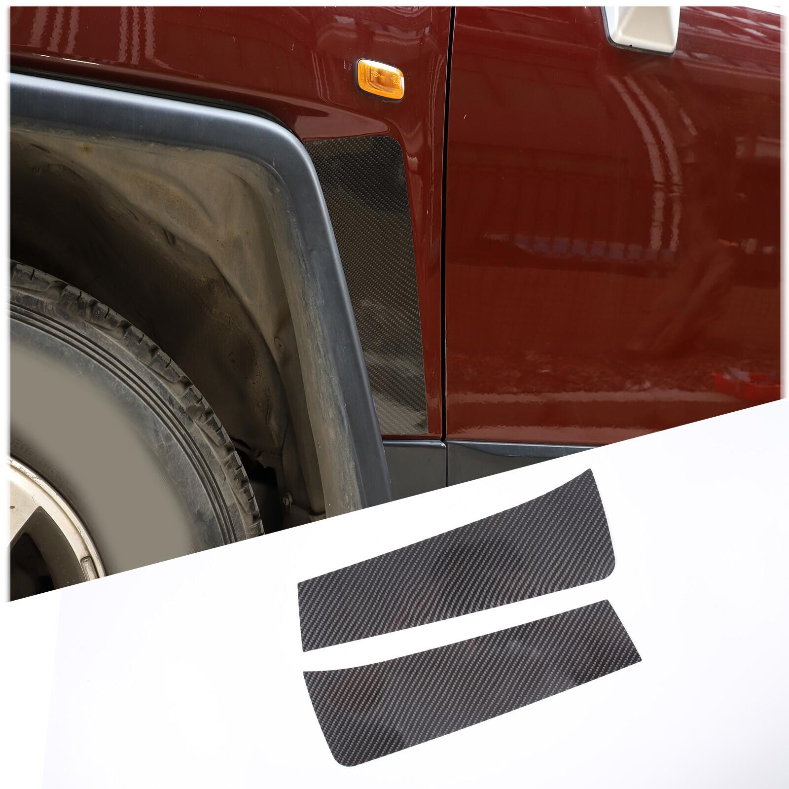 Carbon Fiber Side Body Fender Air Vent Cover Trim For Toyota FJ Cruiser 2007-21