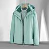 Autumn & Winter 3-in-1 Couple's Fleece-Lined Jacket Set: Detachable, Thickened Outdoor Mountaineering Coat for Men & Women