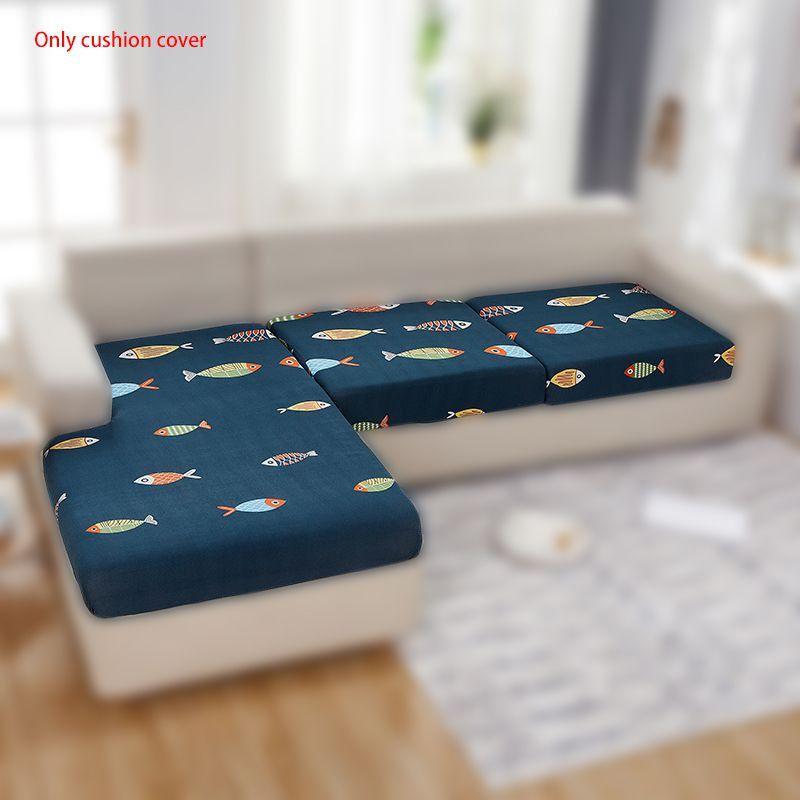 High-quality Printed Elastic Sofa Seat Cushion Cover Durable And Soft Furniture Protector