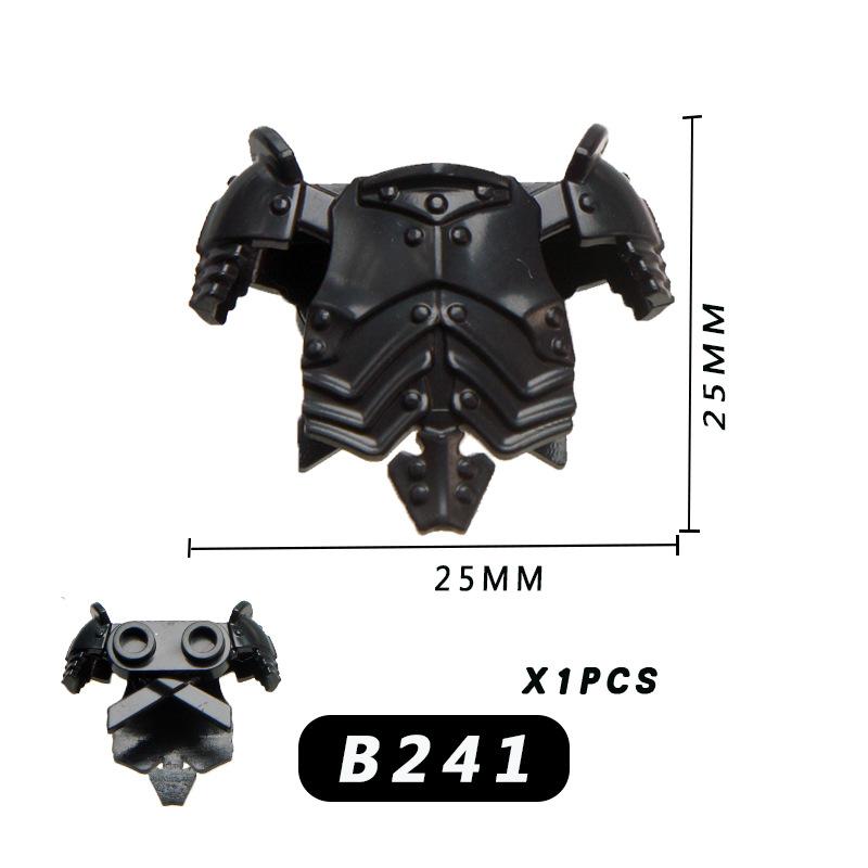 20Pcs Kerui Movie Medieval Character Figure Weapon Accessories Armor Assembling Children'S Toys B558