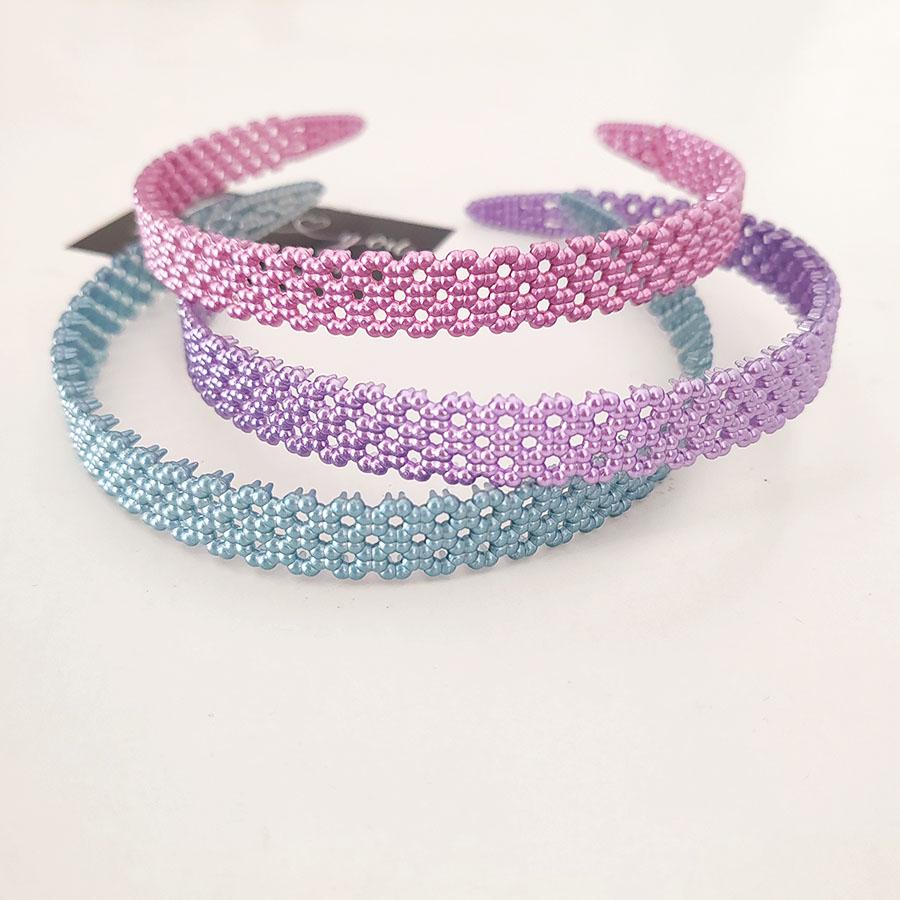3pc High Quality  Vintage Solid Color Hairband for Women Girls Korean Retro Headband Hair Bands Accessories