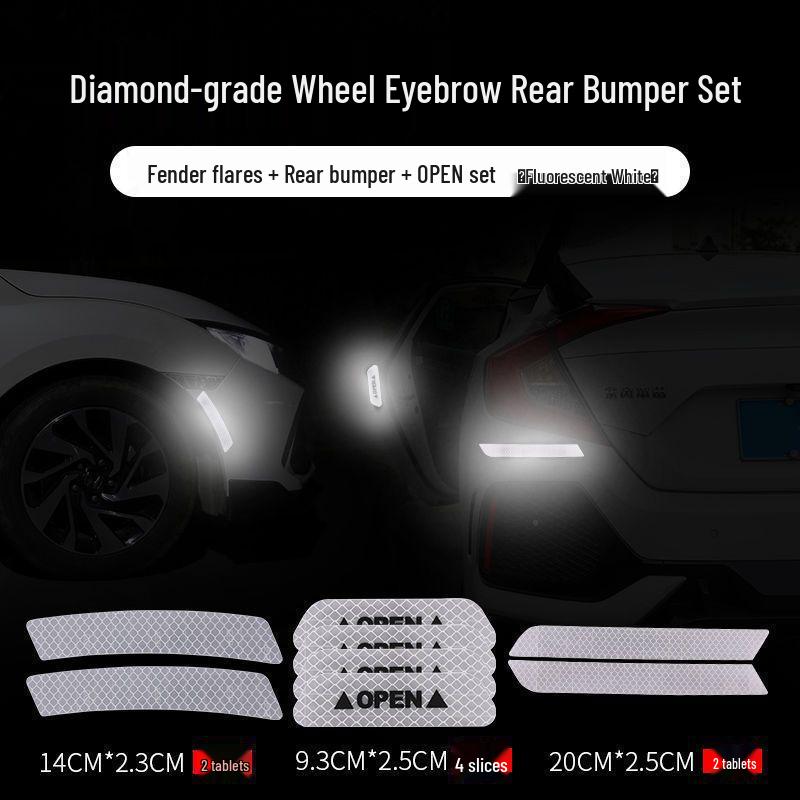 Reflective Car Door Warning & Decorative Strip
