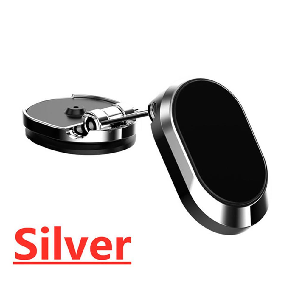 360 Degree Magnetic Car Phone Holder Magnet Dashboard Sticking Smartphone Foldable Phone Bracket In Car