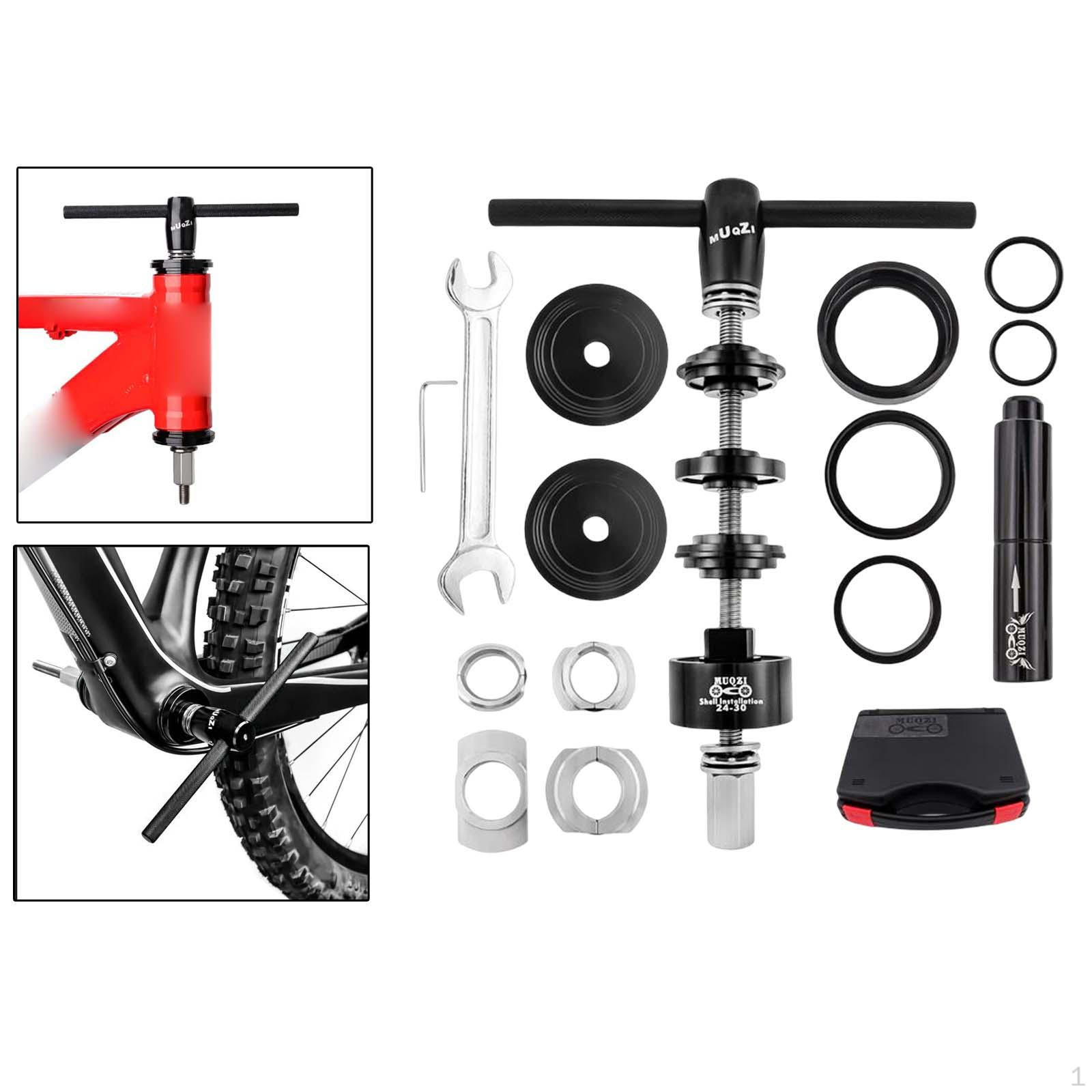 

Bearing Press Set Universal Tools BB Axis Soft Tool Axle Installation Remove чорний
