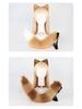 Handcrafted Cat Ear Headband with Fox Tail