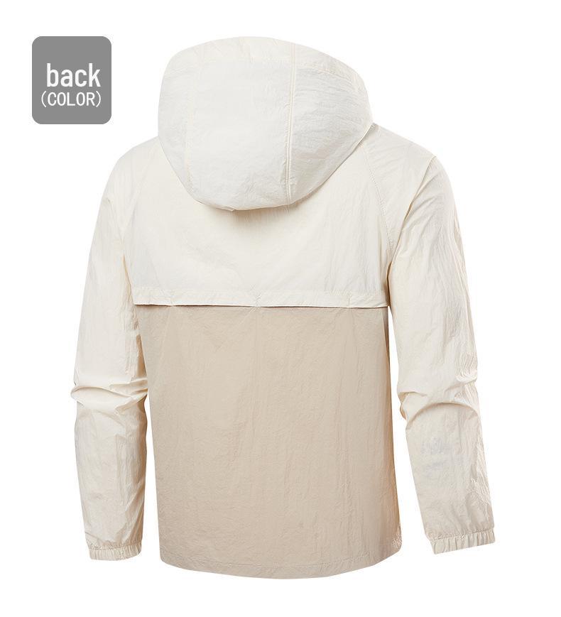 Men's Lightweight Quick-Dry Sun Protection Jacket - Foldable & Trendy