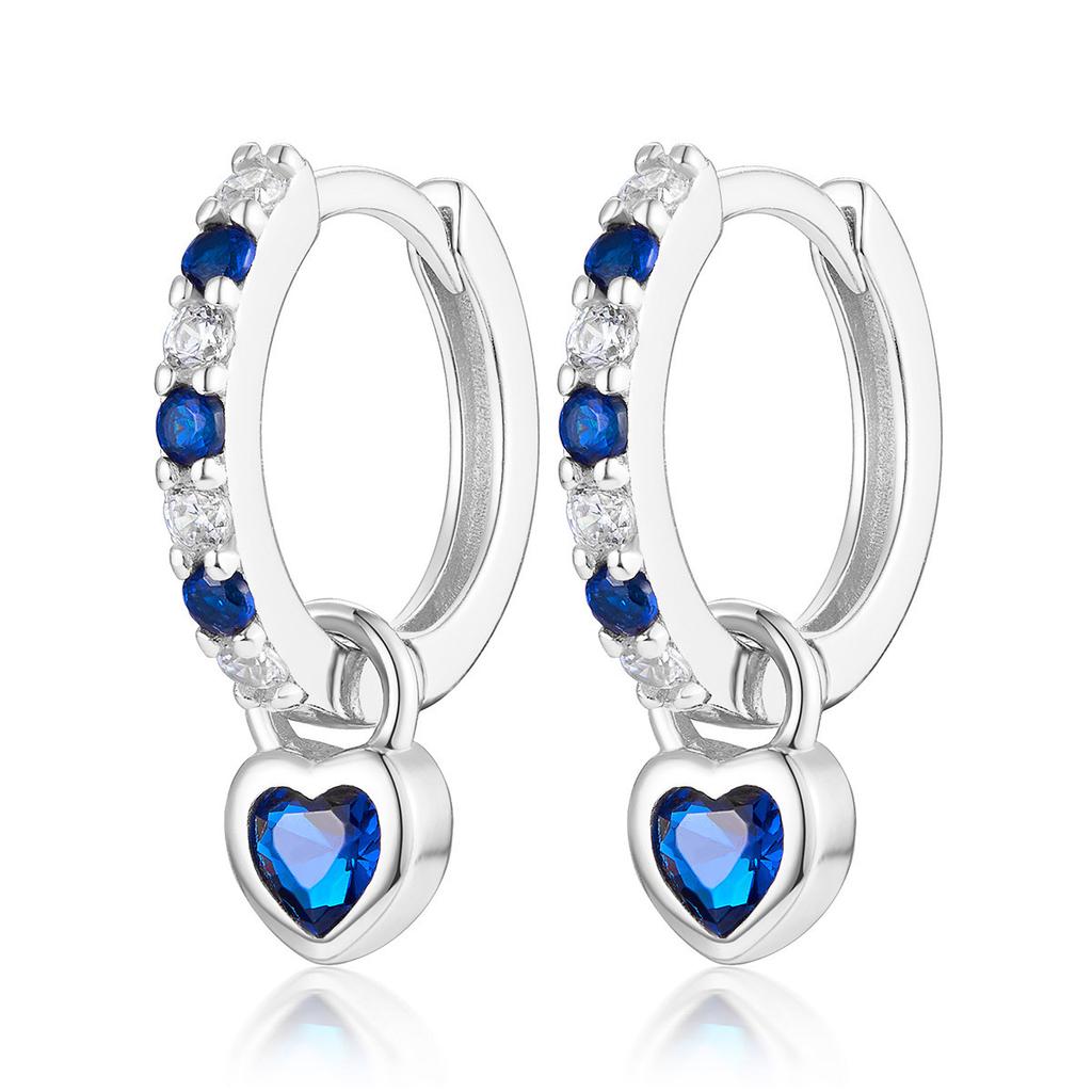 Earrings Gifts for Mom New 925 Silver Bowknot Cherry Stud Earring Butterfly Bee Drop Earring For Woman Jewelry