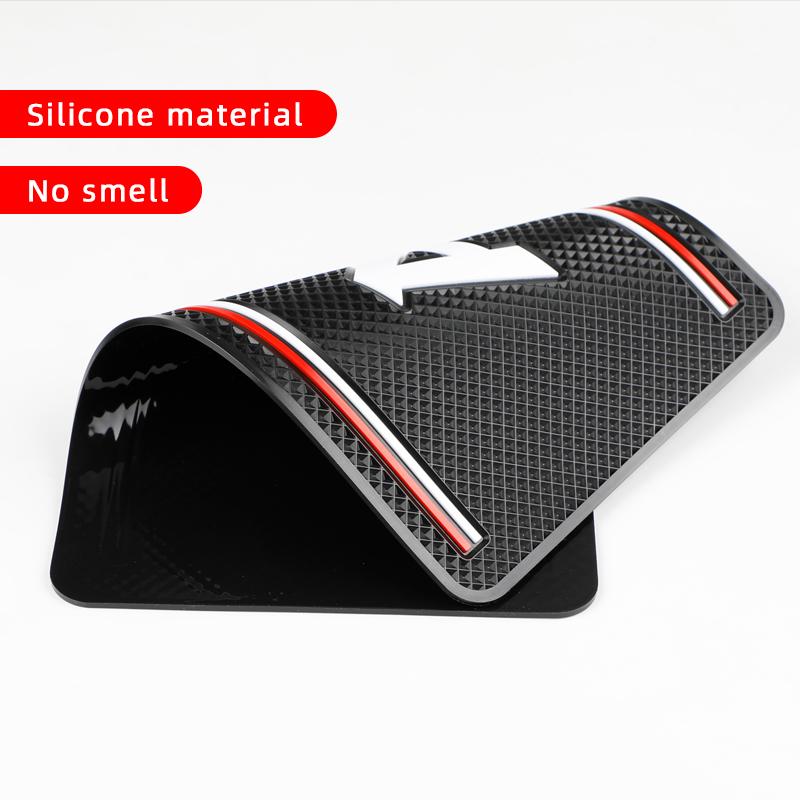 Non-Slip For Toyota CHR C-HR 1pcs Car sticker Anti Slip Mat Supra Funtime GH18 Phone Holder non slip Pad Mat styling Previa Funcargo