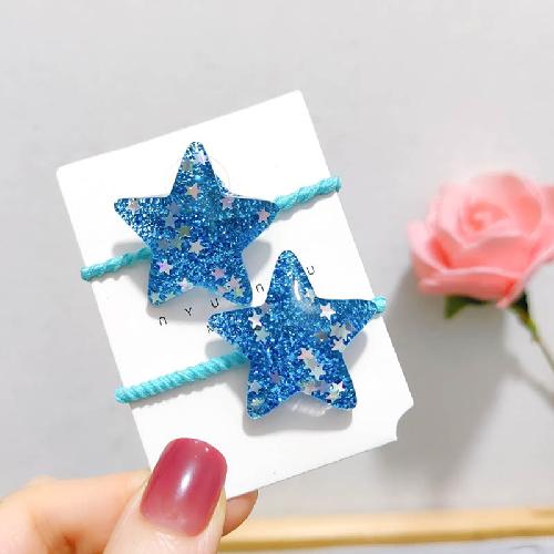 Sweet Bowknot Hairbands Candy Color Polka Dot Bow Ponytail Holder Elastic Rubber Bands Girls Fashion Versatile Hair Ties