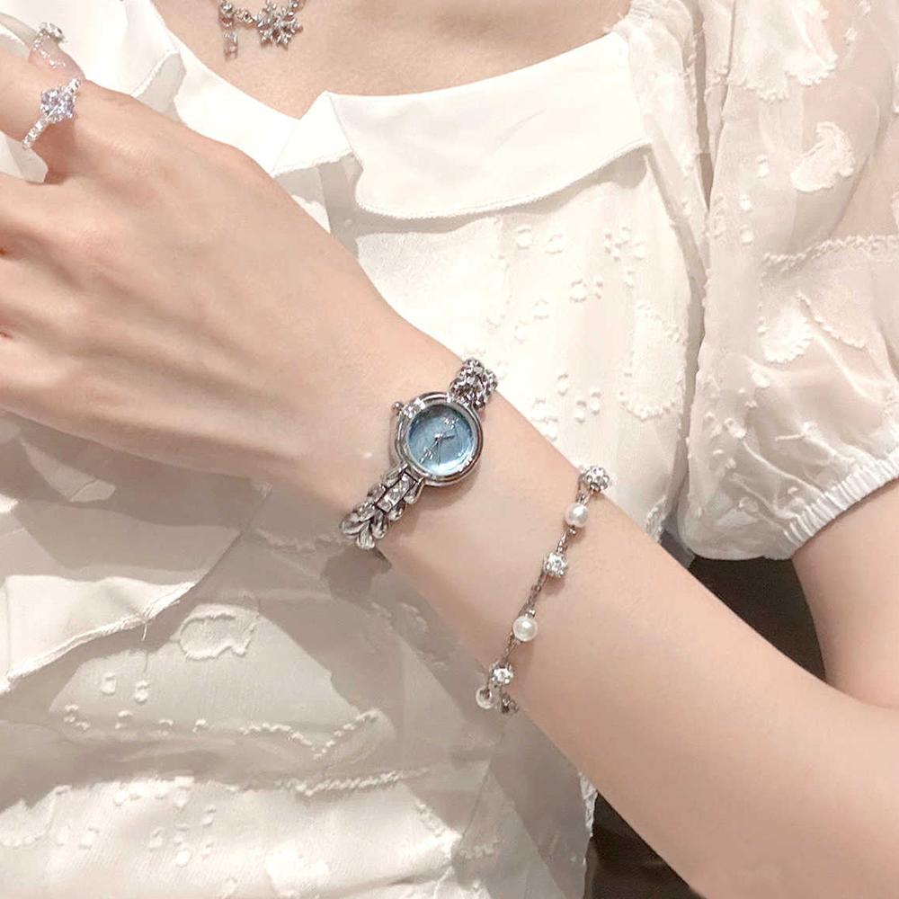 GEDI Watch Quartz Bracelet Women Wristwatches Fashion Casual Simple Women's Silver Watches Temperament Elegant Watch Gifts
