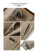 2024 Men's Hong Kong Slim Fit Casual Cotton Pants: Breathable, Elastic, Straight-Leg, Versatile Long Pants for Summer