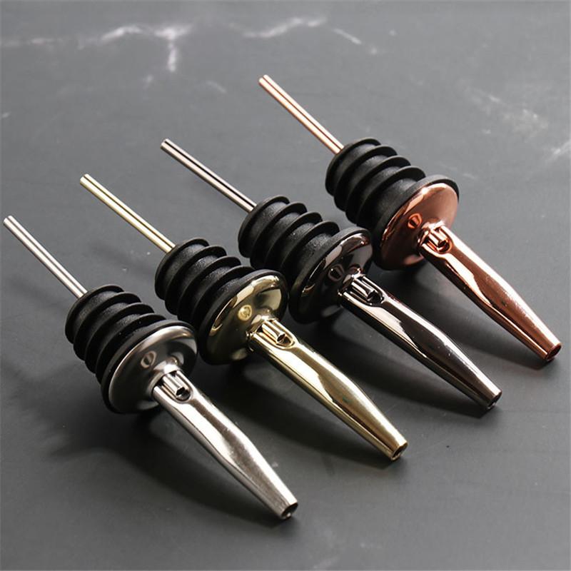 Stainless Steel Leak-Proof Wine Pourer Spout Bartender Champagne Bottle Dispenser Stopper Kitchen Barware Bar Accessories