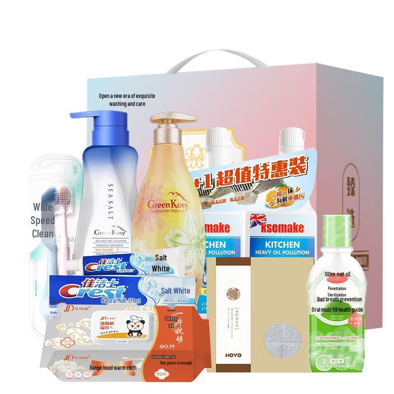 

Набор для комплексного ухода за полостью рта Crest из 8 предметов