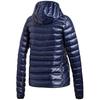 Adidas Varilite Letter Comfortable Warm Hooded Zip Long Sleeve Down Jacket Women Jacket Blue CY8744