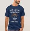 Funny Spider Lover Tarantula Arachnids TShirt New 100 Cotton ONeck Summer Short Sleeve Casual Mens Tshirt Size S3XL
