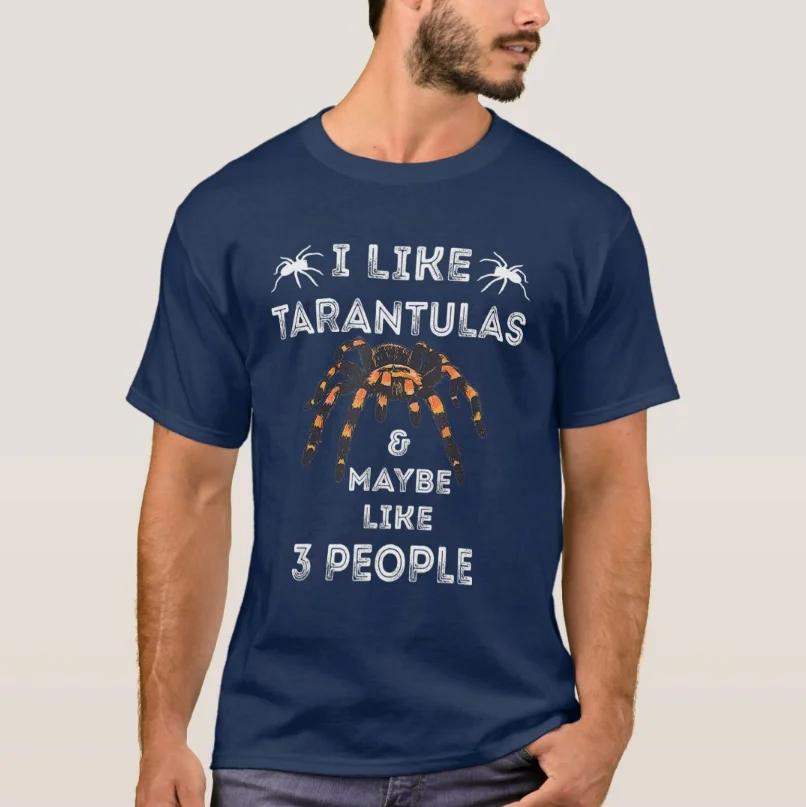 

Funny Spider Lover Tarantula Arachnids TShirt New 100 Cotton ONeck Summer Short Sleeve Casual Mens Tshirt Size S3XL 4XL