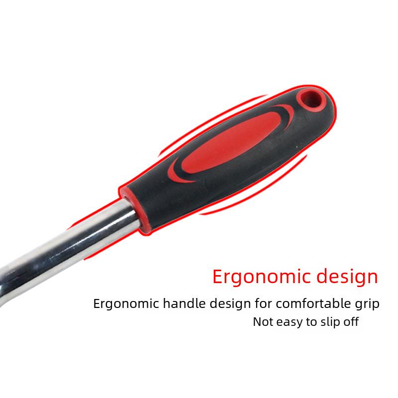 Fly Ratchet Wrench Set: Large, Medium, Small - 24T Straight, 72T Bent, Quick Release, Reversible, Auto Repair Tools
