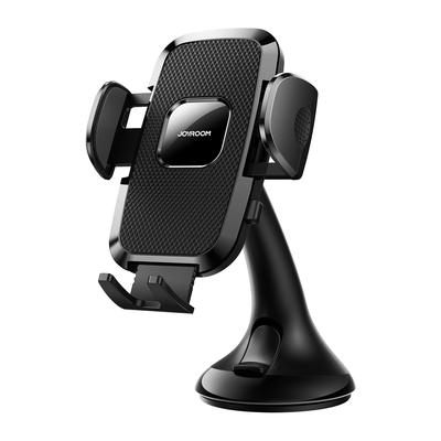Universal Mechanical Car Phone Holder for Dashboard Windshield, Black