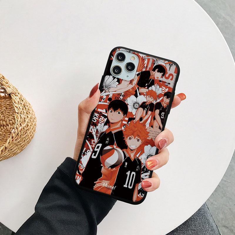 Anime Haikyuu Volleyball Case For Xiaomi Redmi Note 9 10 S 8T 8 7 Pro 6 5 9C Mi Poco X3 NFC F3 9 SE A3 9T 10T 11 Lite TPU Cover