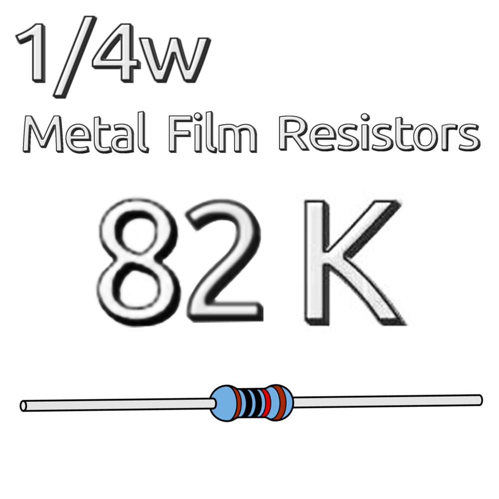 200 bucăți 1/4W .25 wați 1% rezistență cu peliculă metalică 68K 75K 82K 91K 100K 110K 120K 150K 180K 200K 220K 240K 270K 300K 300K 300K 300K 300K 300K 300K 300K