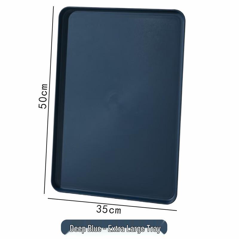 Melona Rectangular Plastic Serving Tray