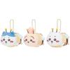 Hachiware Usagi Chiikawa Cute Cross Dressing Bee Plush Pendant Doll Keychain