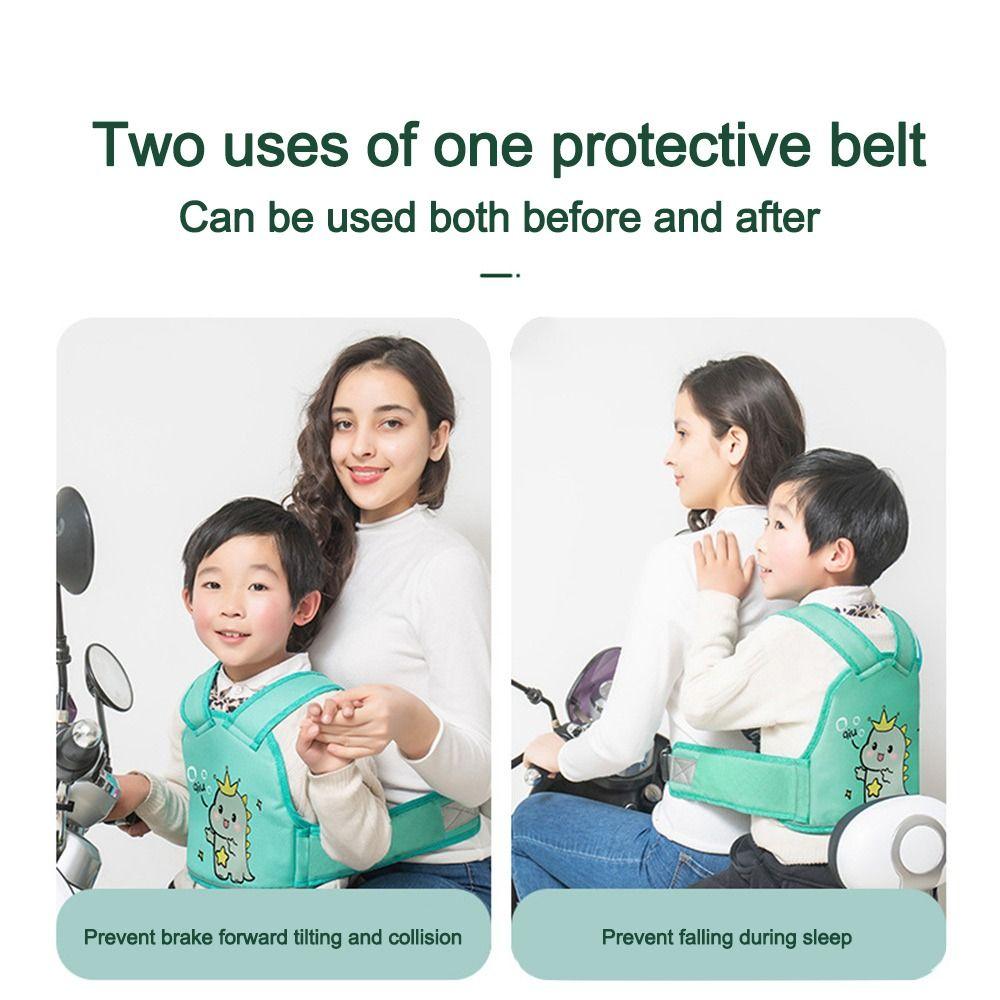 Adjustable Kids Safety Strap Cartoon Motorcycle Safety Belt  for 2-12 Years Children