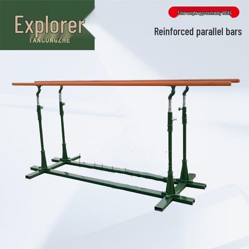 Heavy-Duty Outdoor Pull-Up Dip Parallel Bars