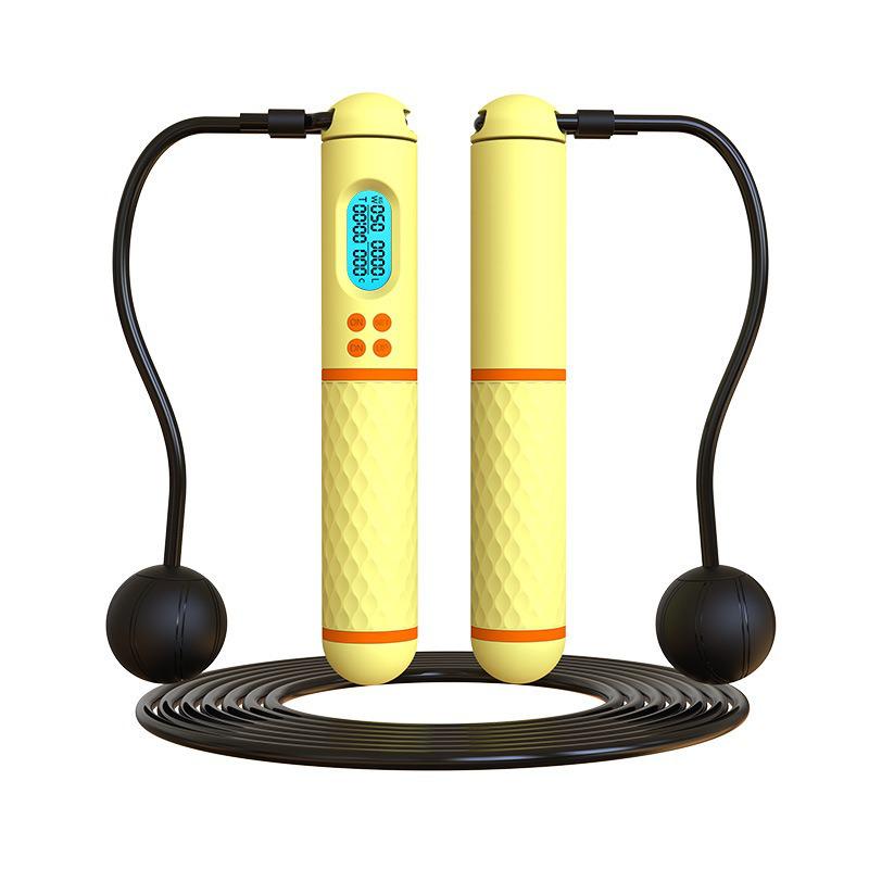 Intelligentes kabelloses und kabelgebundenes Springseil für Fitness und Prüfungsvorbereitung