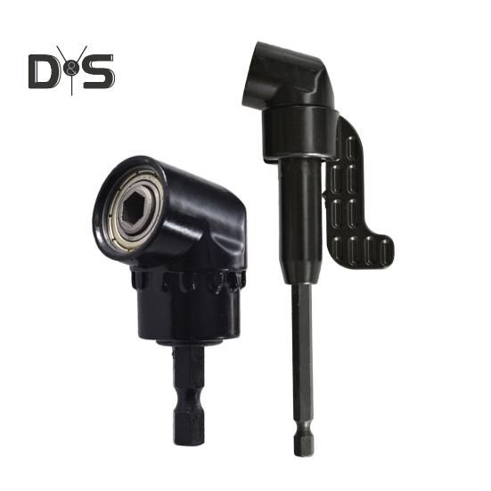 Adapter wiertarski kątowy 105 stopni, odporny na korozję, wielofunkcyjny, zestaw przedłużek do wiertarki kątowej, odporny na rdzę i korozję