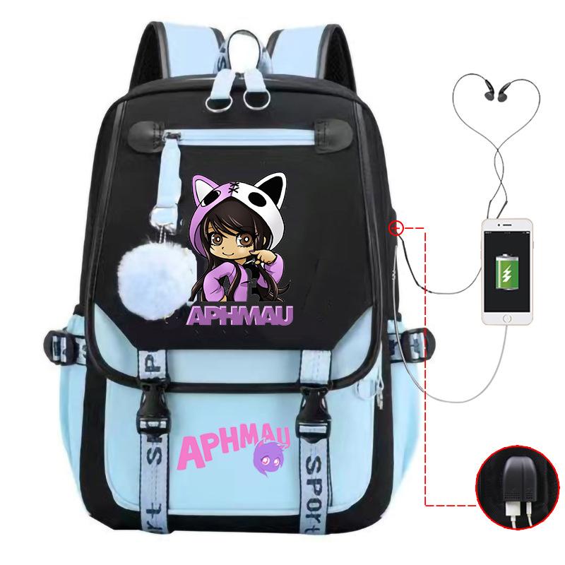 Harajuku Simple And Versatile Junior High School Student Schoolbag Female Lightweight Large-Capacity Junior High School Student Backpack