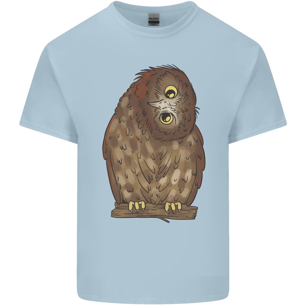 A Funny Owl Unisexs Light Cotton TShirt