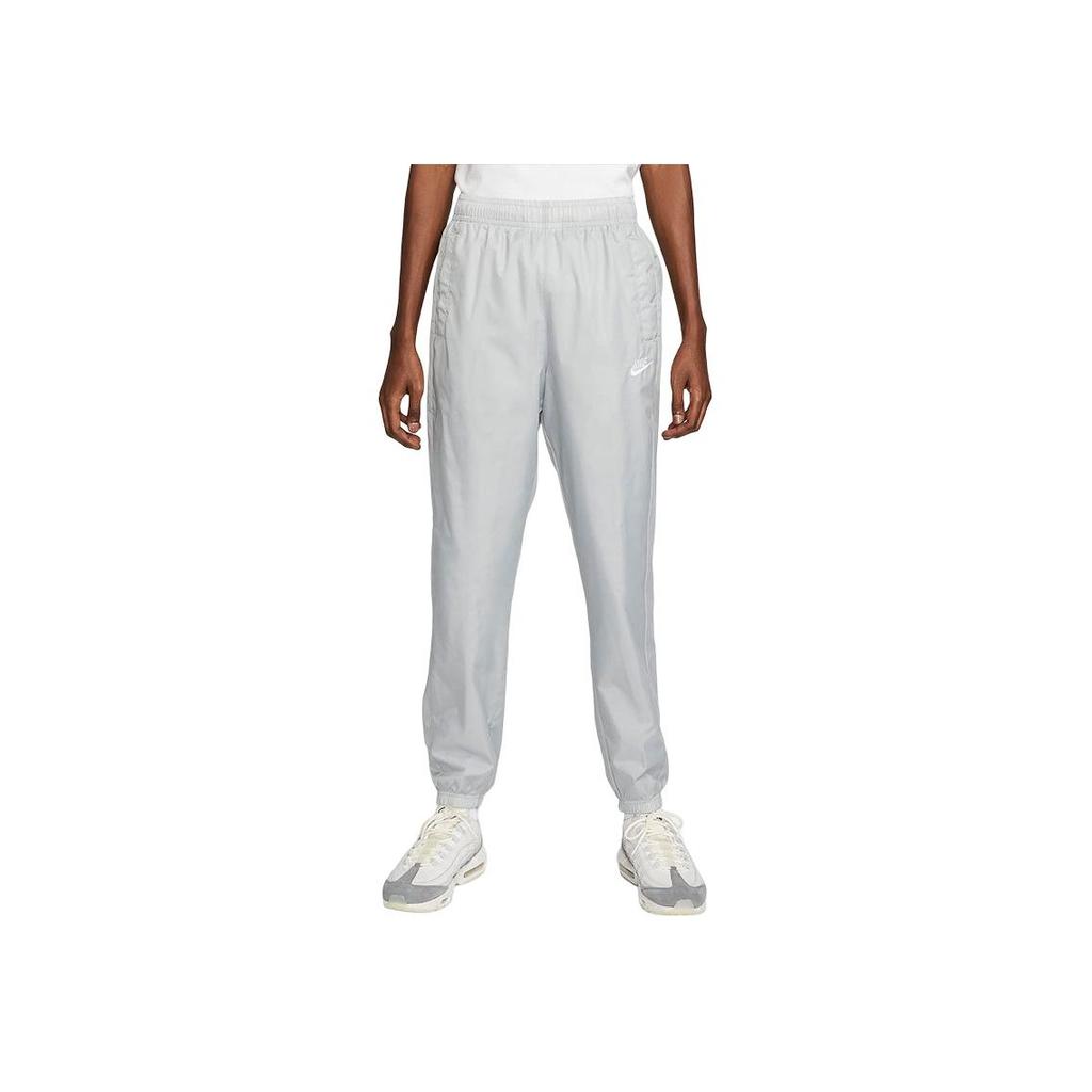 Nike Sportswear Club Logo Printed Breathable Sports Suit Men suits Light-Smoke-Grey DR3337-077