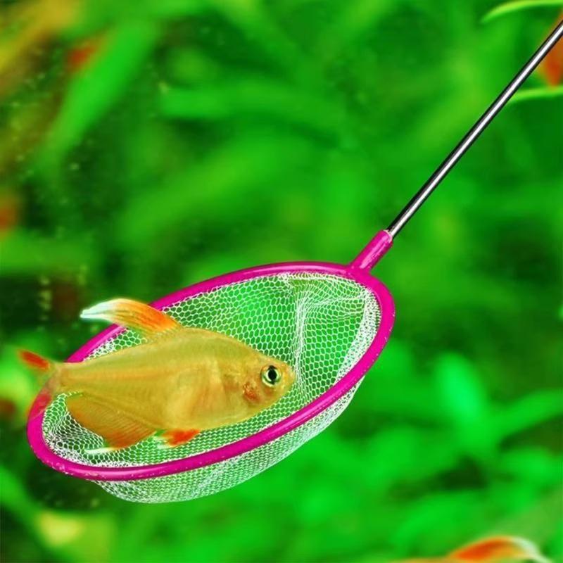 Goldfish Tank Mini Net - Ultra-Dense Children's Aquarium Dip Net.
