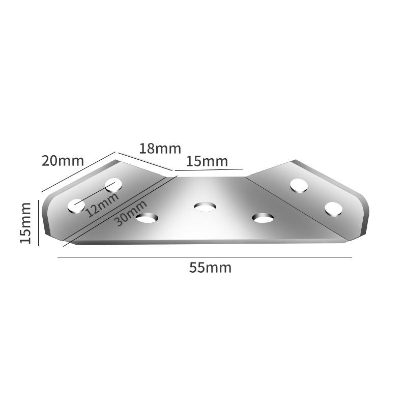 10/4/2 buc. Suporturi de colț Mobilier din oțel inoxidabil Conector pentru raft unghiular Suport pentru cadru de fixare Braț de colț cu șurub