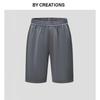 By Creations Men's Breathable Knit Athletic Shorts