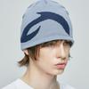 S SY X-ray Logo Knit Beanie Skyblue