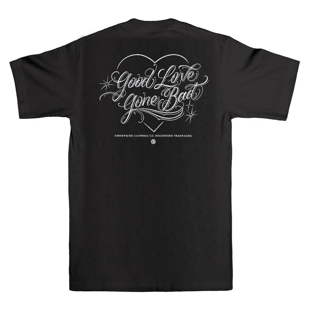 Streetwise Clothing Good Love 100% Cotton T-shirt Mens Tees Top - Streetwear M-5X S