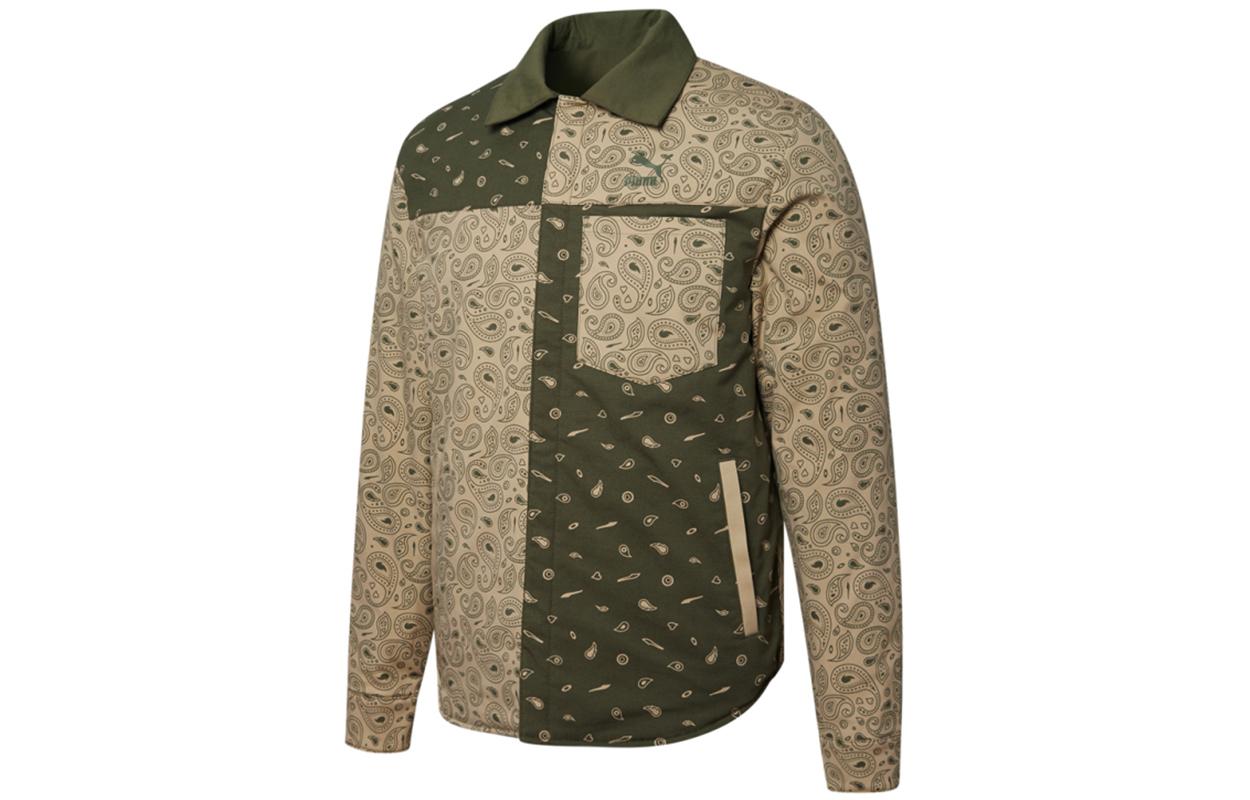 PUMA Shirts Men s Khaki Moderate Shirt 534972-12 S