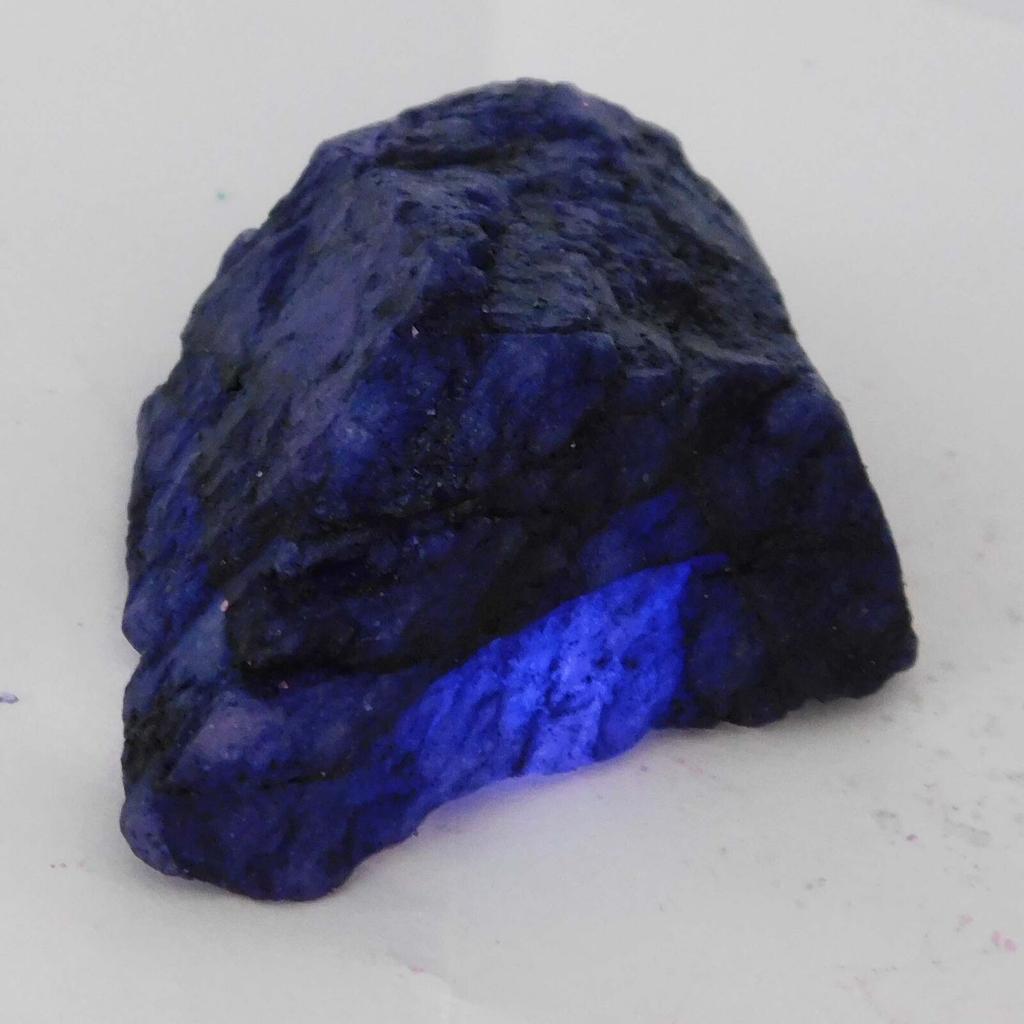 Natural Blue Sapphire 298.3ct Rough Certified Loose Gemstone